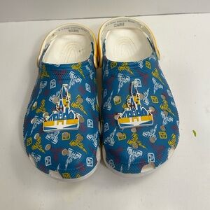 Disney World 50th Anniversary Vault Castle Adult Clogs By Crocs M8 - W10